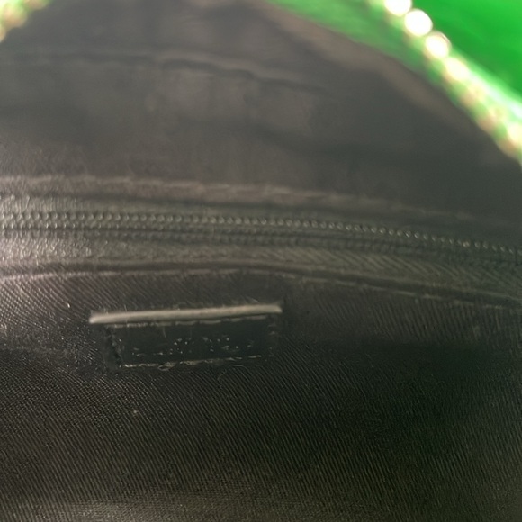 URBAN OUTFITTERS NEON GREEN EMOBBOSED SHOULDER BAG - Picture 8 of 8